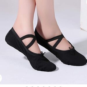 MissFiona Canvas Ballet Slippers 2 pair
